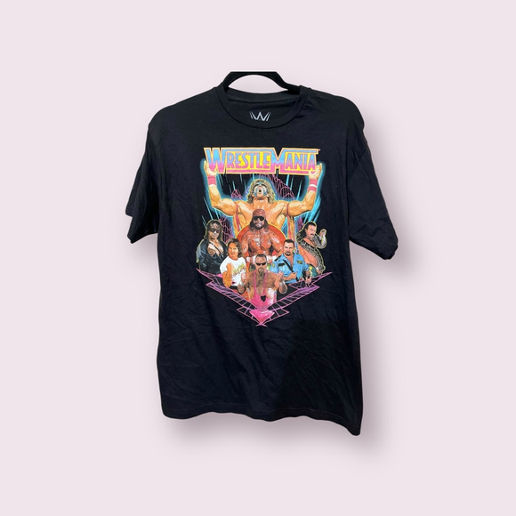 WWE Other - GUC Men's WWE Wrestlemania T-shirt Size M Black